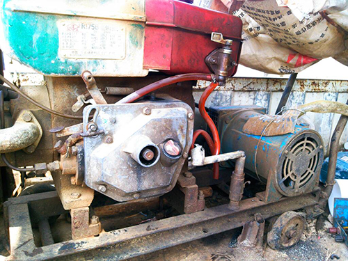 达拉特单杠柴油机发电机出租